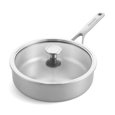 Image of KitchenAid Skillet Multi Ply Stainless Steel ø 24 cm / 3.1 Liter without non stick coating