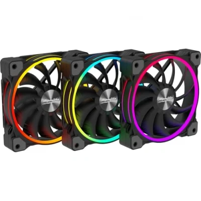 Image of Alpenföhn Wing Boost 3 High Speed ARGB with 1 x 120 mm PWM Fans, Computer PC Fans a Maximum of 2200RPM Compatible Cooler Case