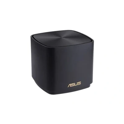 Image of ZenWifi XD4 plus 1 pk black AX1800 Whole Home Dual band Mesh WiFi 6 System pack Life time free network security, parental controls, MU MIMO support, Traditional QoS
