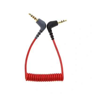 Image of Be In Your Mind 3.5mm TRS to TRRS Patch Adapter Microphone Cable Male Plug Microphone/Audio/Lavalier Compatible with Rode SC7/BOYA MM1