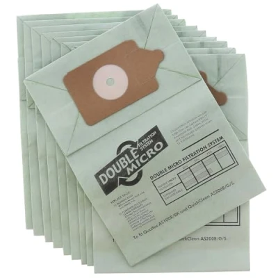 Image of Vacspare Pack of 10 Premium Double Layer Micro Filtration Dust Bags for Numatic Vacuum Cleaners Henry, Hetty, James, Basil, George, Charles