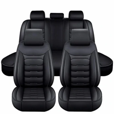 Image of Car Seat Covers for Audi A1 3 door 2015 Cover,NonSlip Waterproof Breathable Cushion Protector,All seasons Faux Leather Full Set