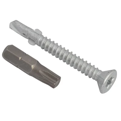 Image of TechFast Light Duty Timber to Steel Roofing Screws 5.5 x 50mm Elementech Bag 100