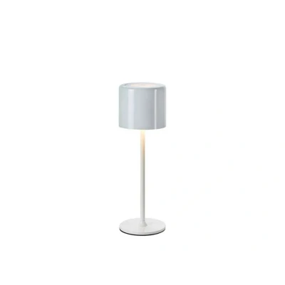 Image of Markslöjd Filo battery table lamp for outdoors, white