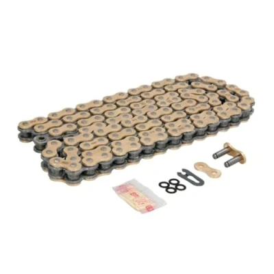 Image of DID (520VX3GB 112) Gold 112 Link High Performance VX Series X Ring Chain with Connecting