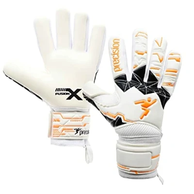 Image of Precision Junior Fusion X Negative Replica Football Goal Keeper Gloves (4)