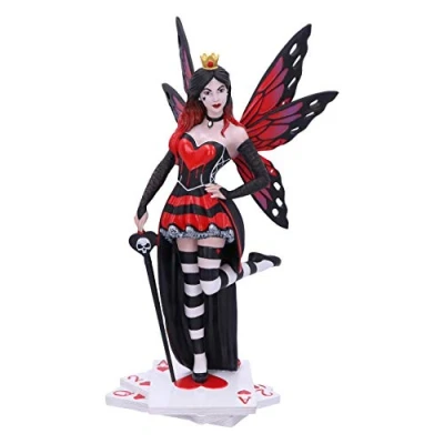 Image of Nemesis Now Queen of Hearts Figurine, Red, 26cm