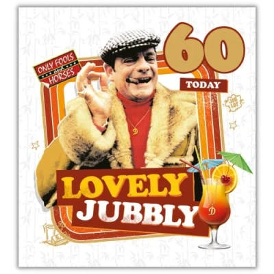 Image of 60th Birthday Card, Card for Birthday, Only Fools and Horses 60th, Him