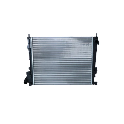 Image of 2140000Q0C Engine radiator NRF 53966A Aluminium 558mm 462mm 24mm Mechanically jointed cooling fins VAUXHALL: Vivaro Van, RENAULT: TRAFIC 2 Kasten