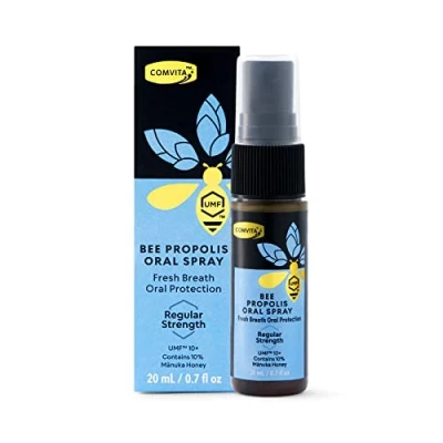Image of Comvita Propolis Oral Spray containing Manuka Honey (UMF 10+, MGO 263+) 20ml