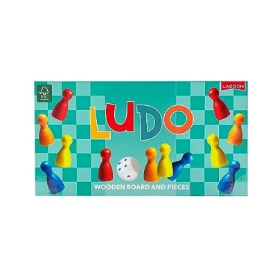 Image of Lagoon Ludo Wooden Board Game
