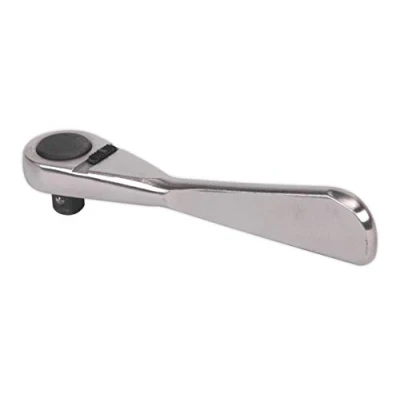 Image of Sealey Premier Ratchet Wrench Micro 1/4&quot;Sq Drive Stainless Steel