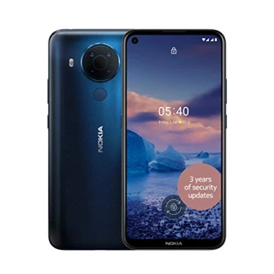 Image of Nokia 5.4 4G 6.39&quot; Smartphone Dual SIM 4GB RAM 64GB Unlocked Polar Night A