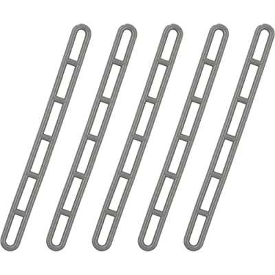 Image of cartrend 10679 6 Compartments Awning Ladders Grey for Tents, Awnings, Canopies, Pack of 5