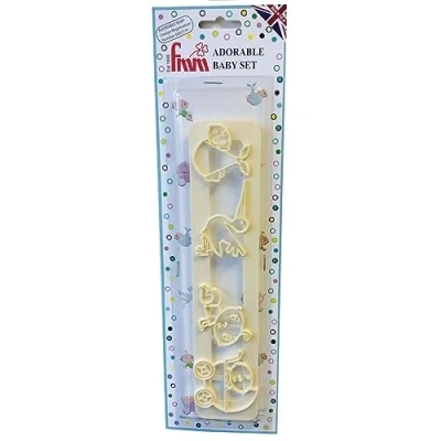 Image of FMM Sugarcraft Fondant Icing Cutter Adorable Baby