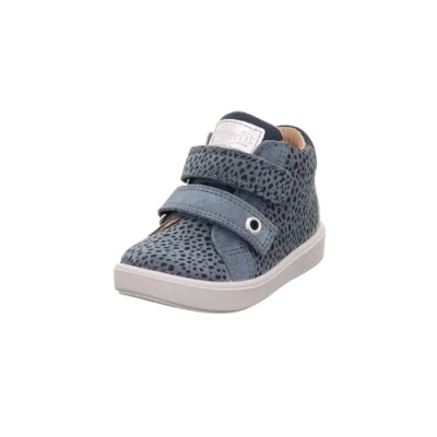 Image of Superfit Baby Girls SUPIES Sneaker, Blau/Pink 8040