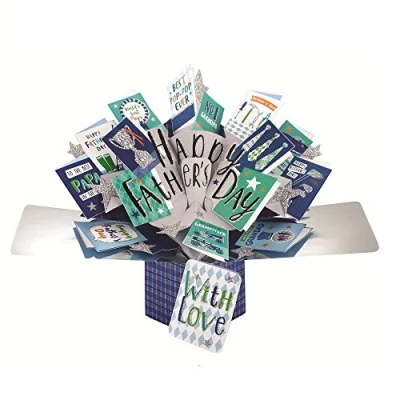 Image of Happy Father&#039;s Day Pop Up Greeting Card Second Nature 3D Cards