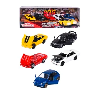 Image of Majorette 212052021 90S VINTAGE GIFT PACK Die cast Vehicle, Blue,white
