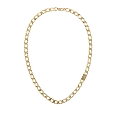 Image of Calvin Klein Men&#039;s OUTLOOK Collection Chain Necklace Yellow gold 35000252