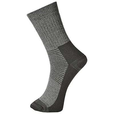 Image of Portwest Thermal Sock, Size: 39 43, Colour: Grey, SK11GRR39 43