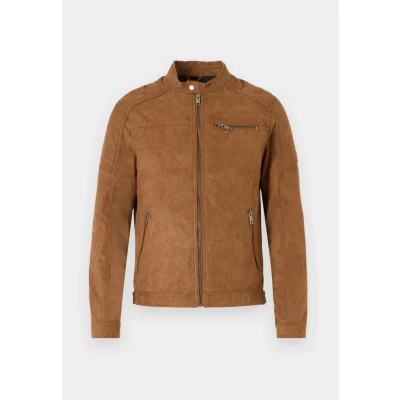 Image of Jack &amp; Jones Men&#039;s Jjerocky Jacket Noos, Cognac, XL