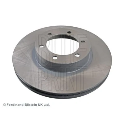 Image of 4351260151, 4351260160 Brake disc BLUE PRINT ADT343161 Front Axle 338mm 28mm 6 Hole 140mm internally vented Coated TOYOTA: Land Cruiser Prado 120