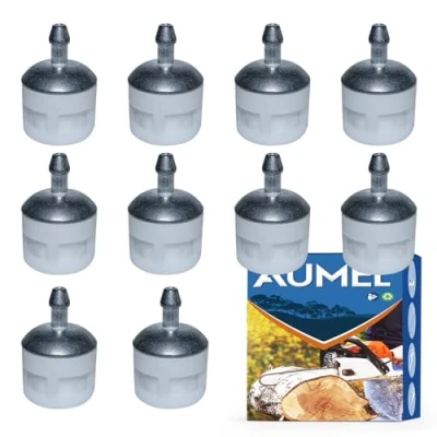 Image of 10 Pack Fuel Filters for STIHL HS45 HS56 HS81 HS82 HS85 HS86 HS87 Hedge Trimmer, AUMEL Filter Replacement Spare Parts Petrol Trimmer Accessory