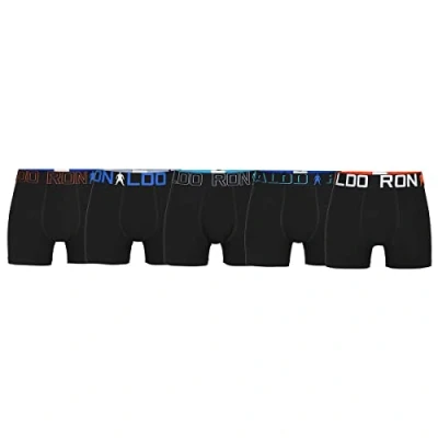 Image of Cristiano Ronaldo CR7 5PACK Pants for kids, Size: 7 9y, Black