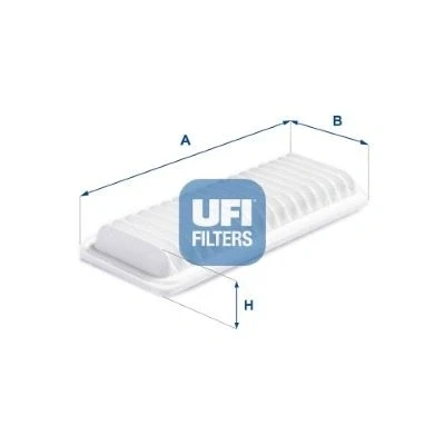 Image of 1780197402, 1780197402000 Air Filter UFI 30.B04.00 44mm 130mm 318mm Insert DAIHATSU: Sirion II, YRV