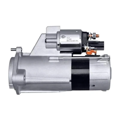 Image of 068911024L Starter motor HELLA 8EA 012 527 751 12V 1,7kW 9 82mm AUDI: A4 B6 Avant, A6 C5 Saloon, VOLKSWAGEN: Passat B5 GP Saloon