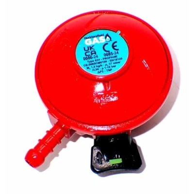 Image of Huddersfield Gas 37mbar 27MM Clip On Patio Regulator