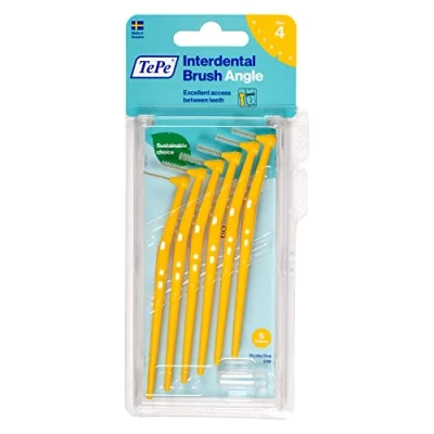 Image of TePe Angle IDB Gelb 0,7, 5 pcs. Interdental Brushes