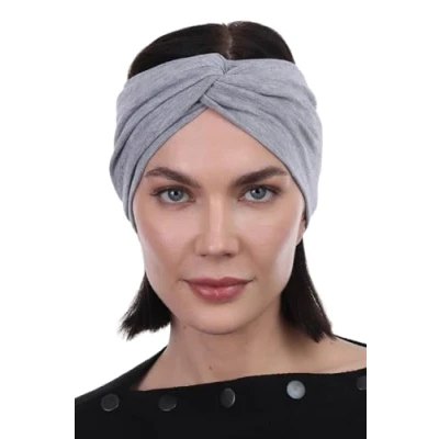 Image of Deresina Women Cross Headband (Grey)