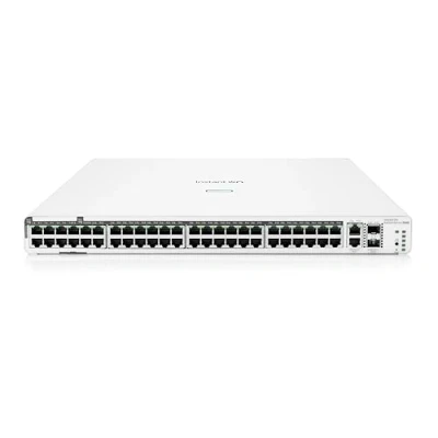 Image of HPE Networking Instant On Switch Series 1960 48 Port Gb Smart managed Layer 2+ Ethernet with PoE 48x 1G 2x 10GBase T, SFP+ 40x CL4, 8x CL6 600W Stackable UK Cord (JL809A#ACC)