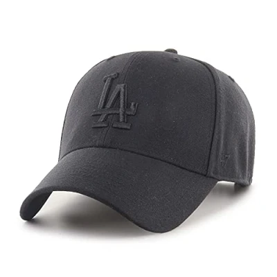 Image of &#039;47 LOS Angeles Dodgers Snapback Cap, Size: One Size, Black