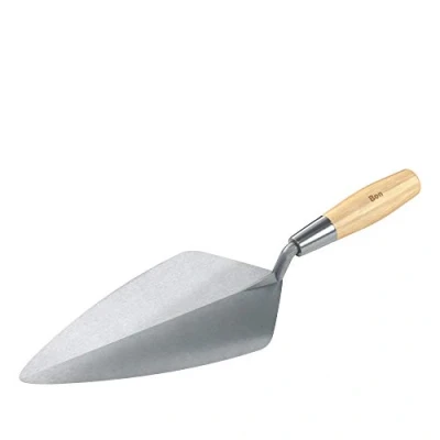 Image of Bon 72 572 Brick Trowel Forged 12 inch Narrow London Wood Handle