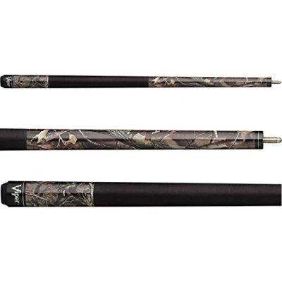 Image of Viper Junior 48&quot; 2 Piece Billiard/Pool Cue, Realtree Hardwoods HD Camo, 16 Ounce