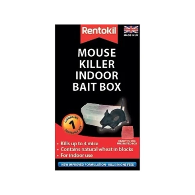 Image of Rentokil Mouse Killer Indoor Bait Box Single