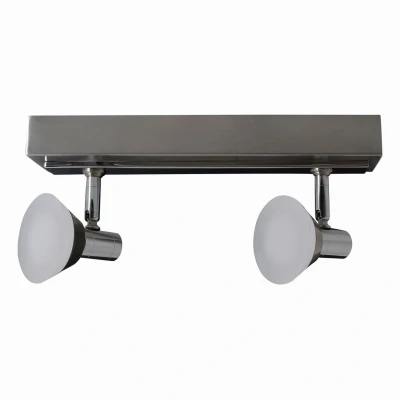 Image of Jericho LED Twin Ceiling Spotlight Chrome 3000K