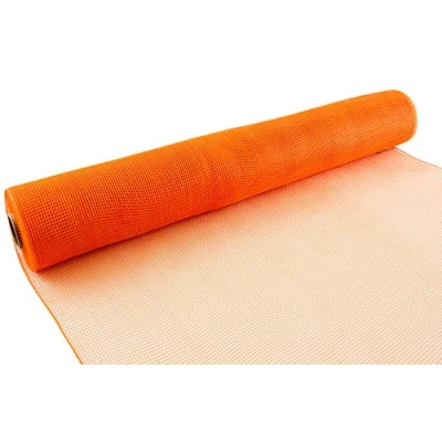 Image of Eleganza Deco Mesh 53cm x 9.1m Orange No.04, Synthetic Material, 8.5 53.5 cm