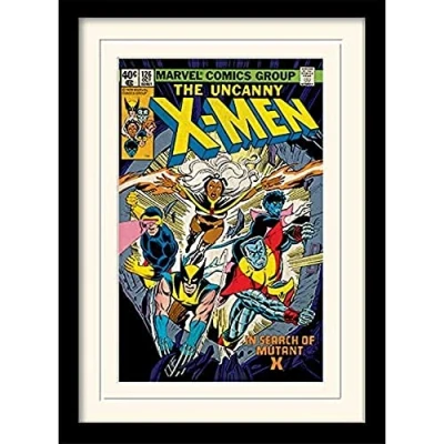 Image of X Men (Mutant 30x40 cm Mounted &amp; Framed