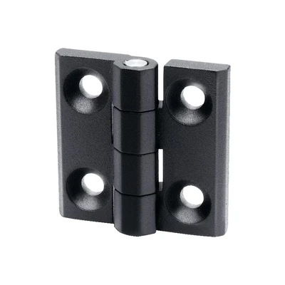 Image of Ganter GN237 ZD 30 A SW Hinge ; Zinc Die Cast Black