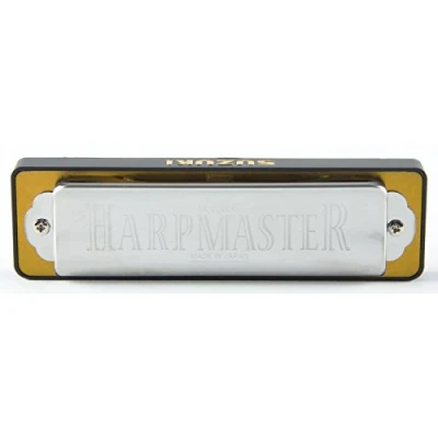 Image of Suzuki MR 200 C Harpmaster Harmonica in C, Silver