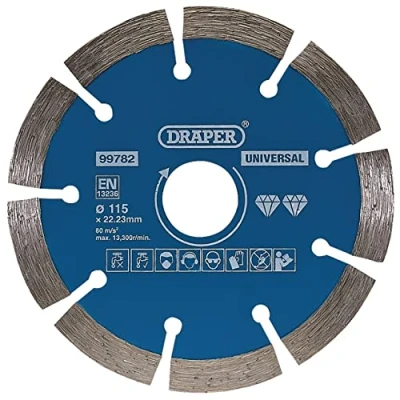 Image of Draper Segmented Diamond Blade, 115mm