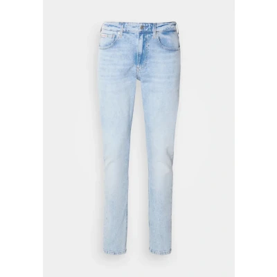 Image of Calvin Klein Jeans Tapered Fit, Men&#039;s, Size: 28x32, Denim light
