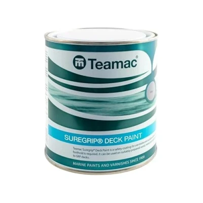 Image of Teamac 5 Litre Suregrip Anti Slip Deck Paint (Grey)