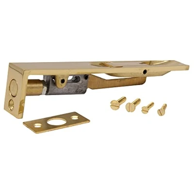 Image of Flush Bolt for Double Doors Polished Brass 250mm