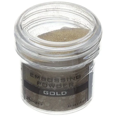 Image of Ranger Gold Embossing Powder, Acrylic, Multicolour, 4.44x4.44x4.44 cm