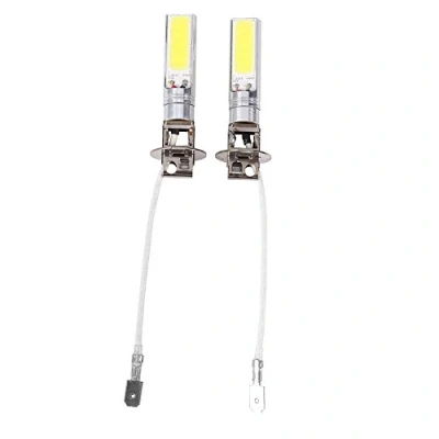 Image of Keenso 2pcs h3 Fog Light Bulb, COB led Lights Xenon Headlight Auto Car Lamp White 6000K DC12V 10W 10000Kh3 bulb