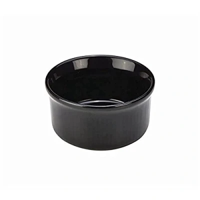 Image of Genware NEV SPS6 BL Royal Ramekin, 6.5 cm, Black (Pack of 12)